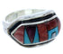 Sterling Silver Multicolor Southwest Jewelry Ring Size 7-1/4 YS72553